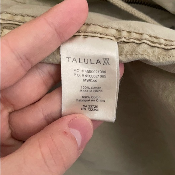 Talula washed stone beige Trooper Utility jacket - Picture 11 of 14